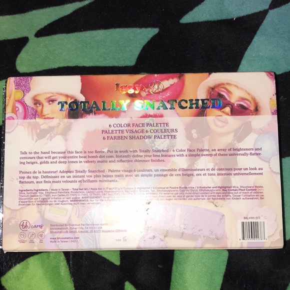 💜🆕BH Cosmetics x Iggy Azalea Totally Snatched 6 Color Face Palette BNIP!SO😈✨ - Picture 8 of 13
